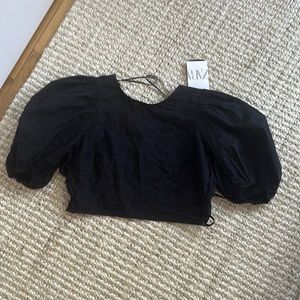 Black summer Zara top